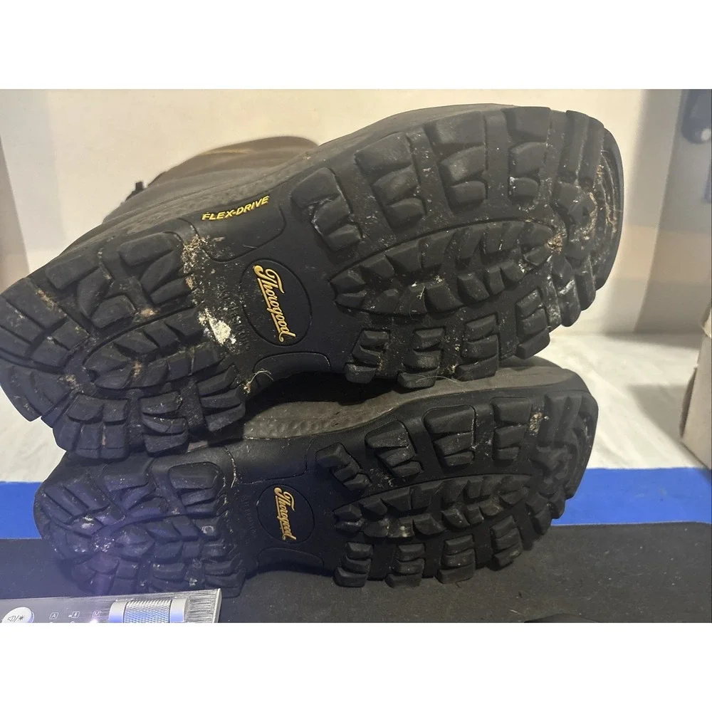 Thorogood Infinity FD Neoprene Boots 10m Used Tiny Hole, Not All The way Threw